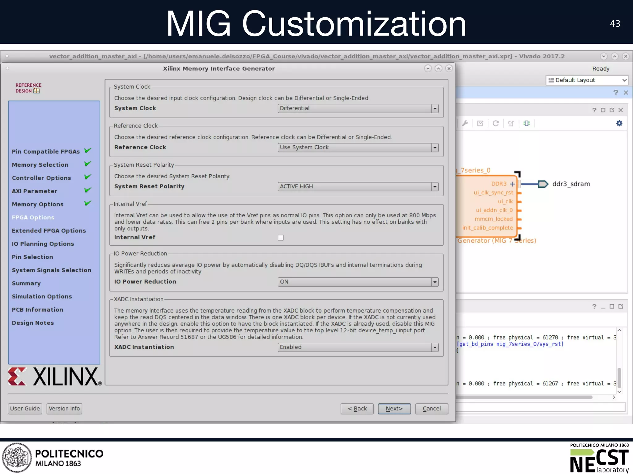 MIG Customization
• text
 