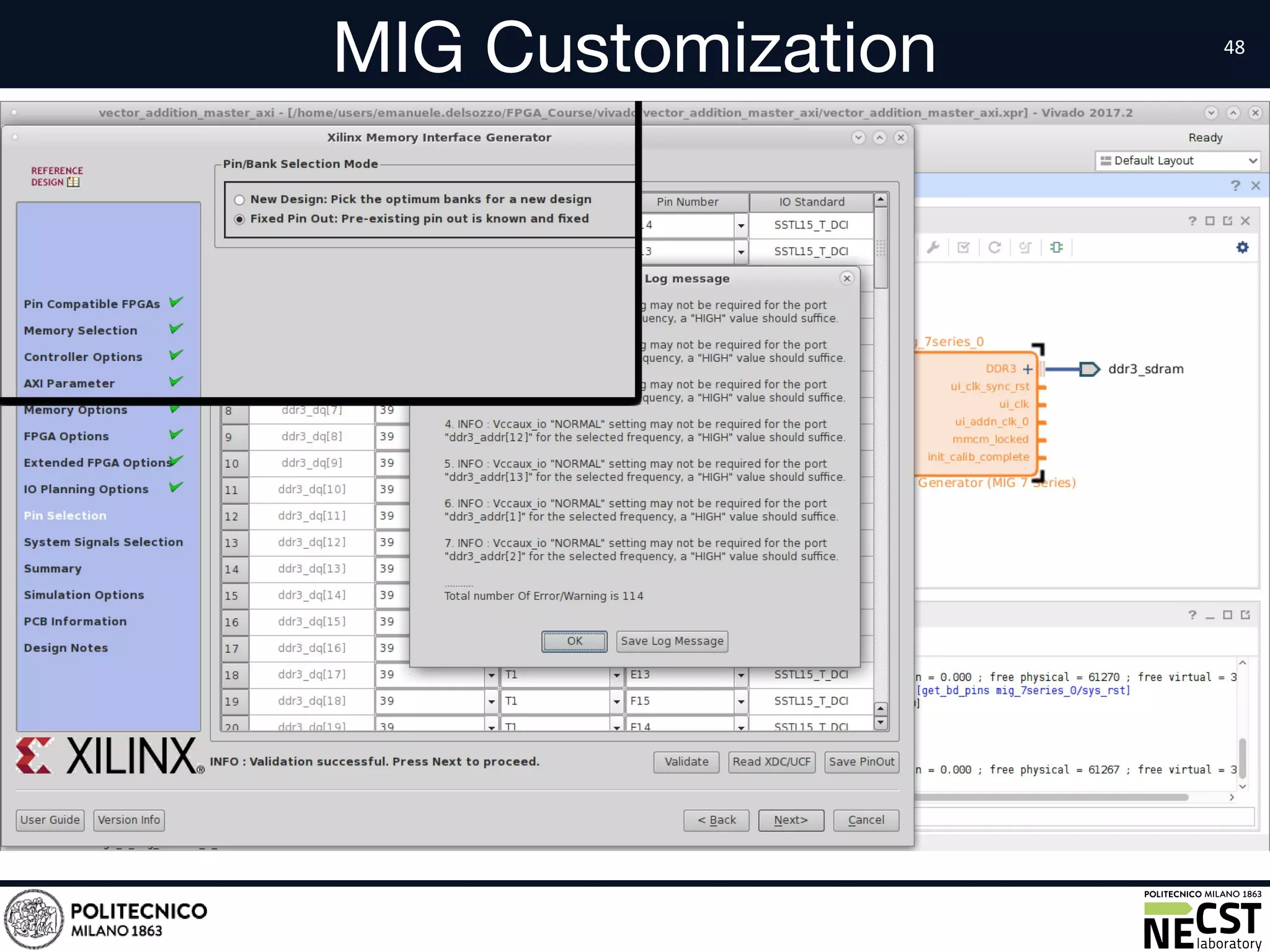MIG Customization
• text
 