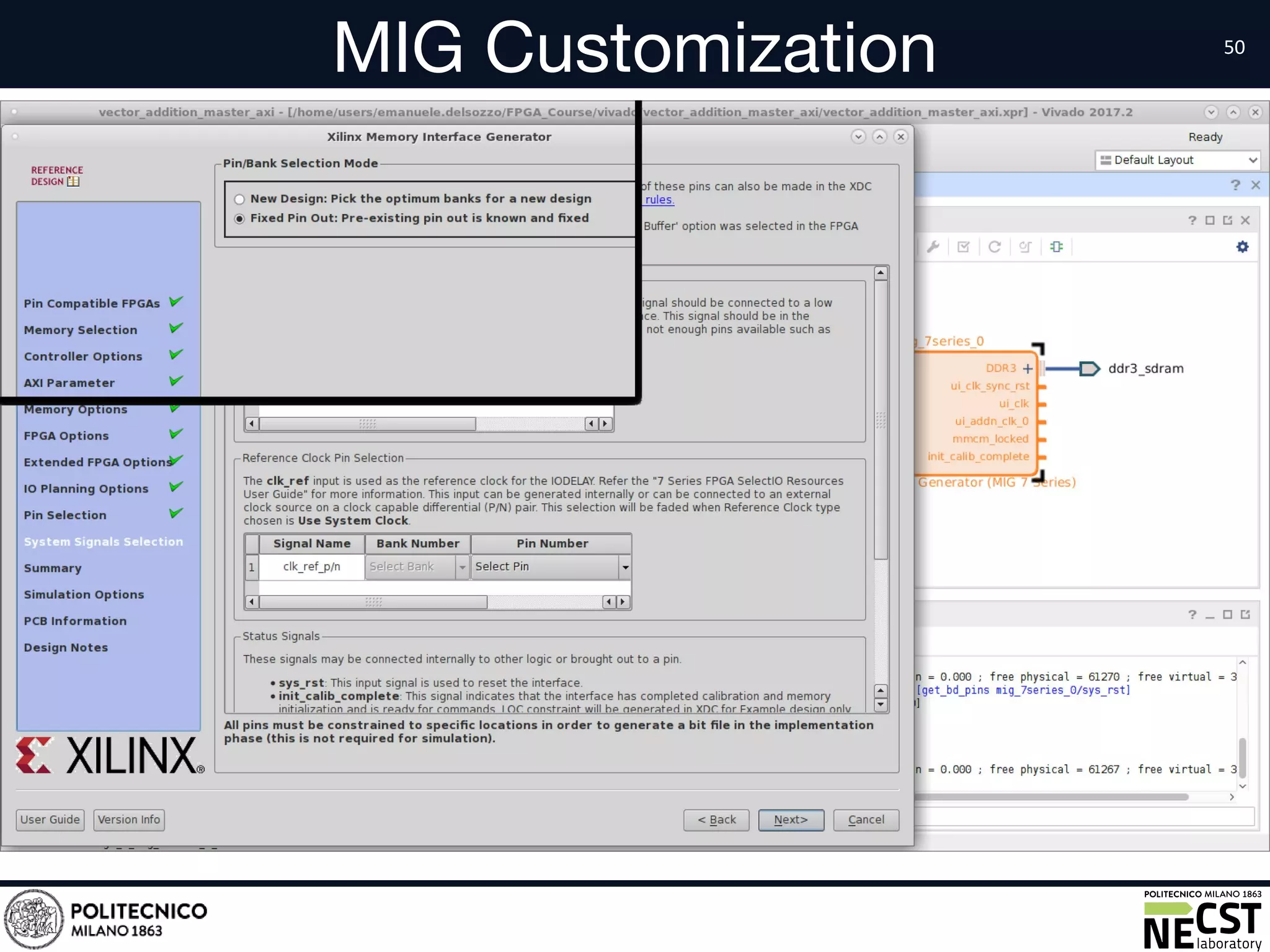 MIG Customization
• text
 