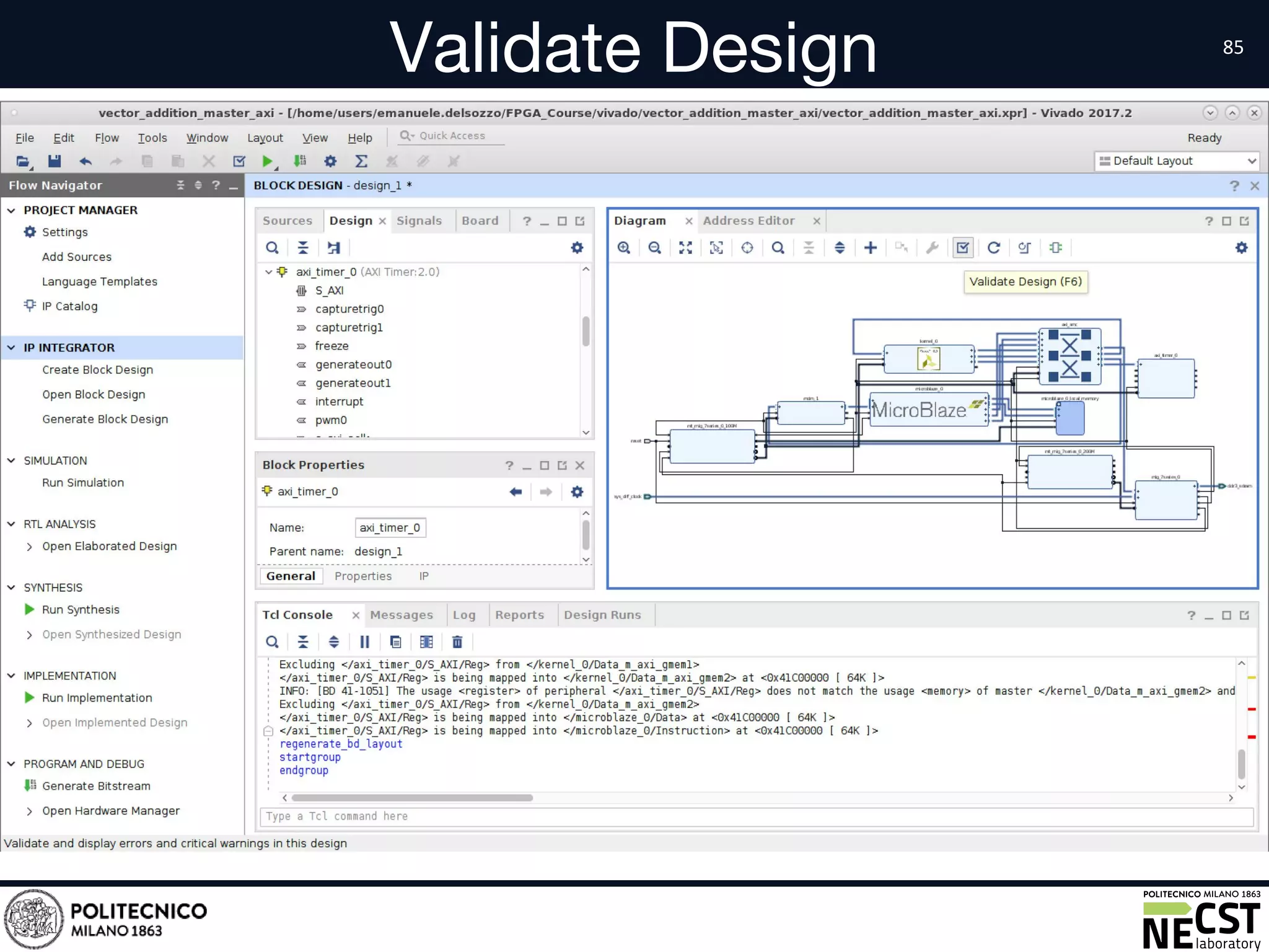 Validate Design
• text
 