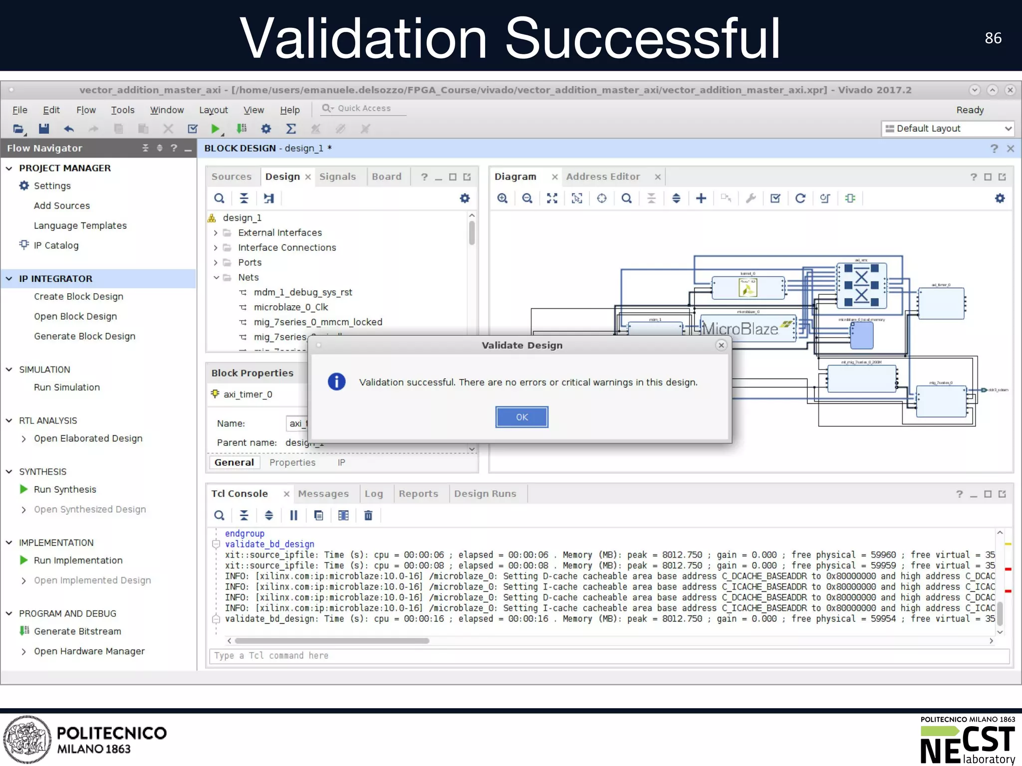 Validation Successful
• text
 
