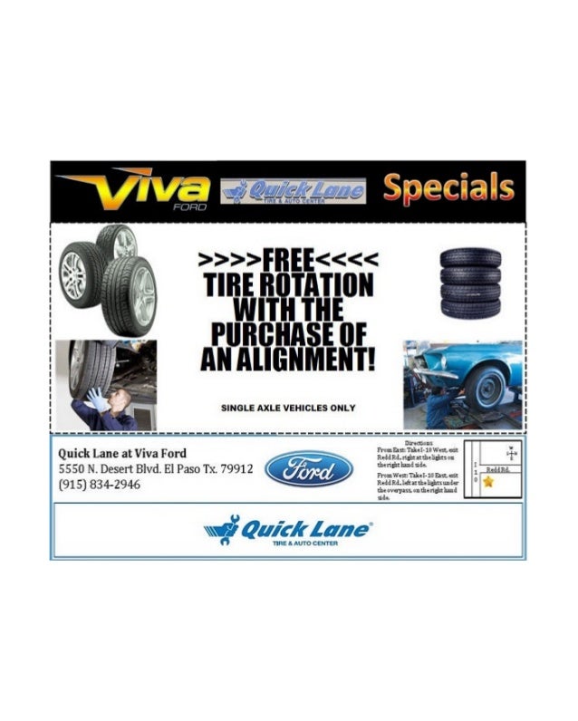 Viva Ford El Paso >> Viva Ford Tire Special El Paso Texas Viva Ford El Paso >> Viva Ford Tire Special El Paso Texas