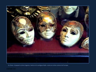 Hija de la madre luna Su fama  traspasó a otros lugares, tanto en la antigua Italia  como en otros reinos de Europa. 