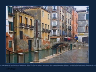 Rita Crane A los 10 años ya era  capaz de sustituirlo en su puesto.  A los 25 años se ordena sacerdote. Seis meses después, debido a su débil salud, obtuvo la dispensa de celebrar misas. 