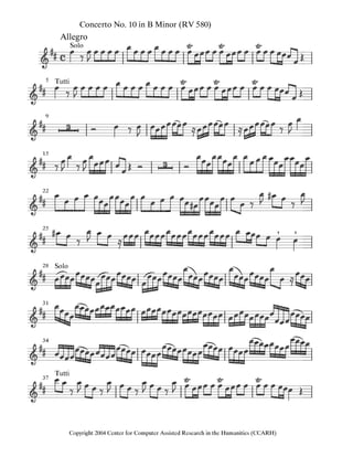 Vivaldi concierto 4 violines