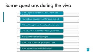 Tips for PhD viva preparation | PDF