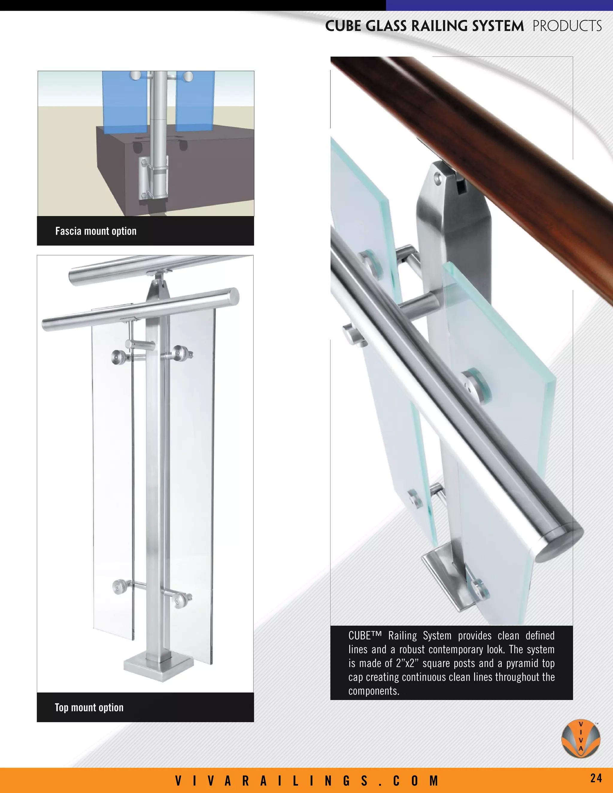 Exterior Railing, Balcony Railing, Deck Railing - Vivarailings.com