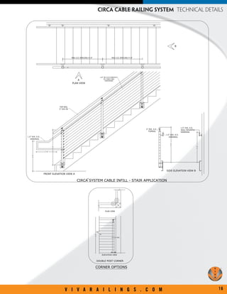 Typical Catwalk Railing Drawings.pdf Exterior Railing, Balcony Railing, Deck Railing - Vivarailings.com