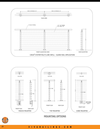 Exterior Railing, Balcony Railing, Deck Railing - Vivarailings.com