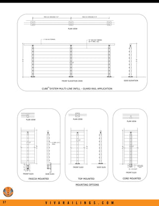 Exterior Railing, Balcony Railing, Deck Railing - Vivarailings.com