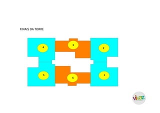 FINAIS DA TORRE
4
5
6
1
2
3
 