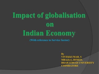 globalisation in indian economy