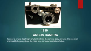History Of Camera Revolution | PPTX