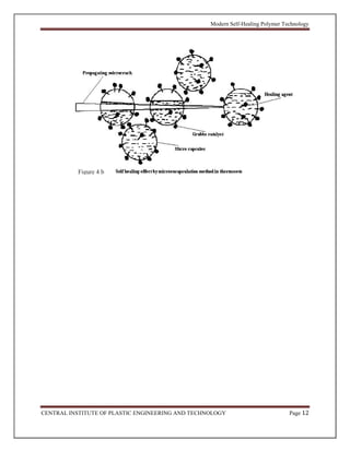 Modern Self-Healing Polymer Technology
CENTRAL INSTITUTE OF PLASTIC ENGINEERING AND TECHNOLOGY Page 12
Figure 4 b
 