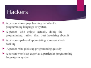 this ppt is based on ethica l hacking _ | PPTX