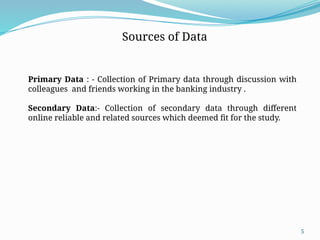 Study of FUTURE OF BANKING INDUSTRY - Topic | PPTX