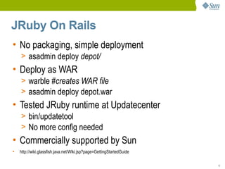 Scripting Support in GlassFish v3 Prelude