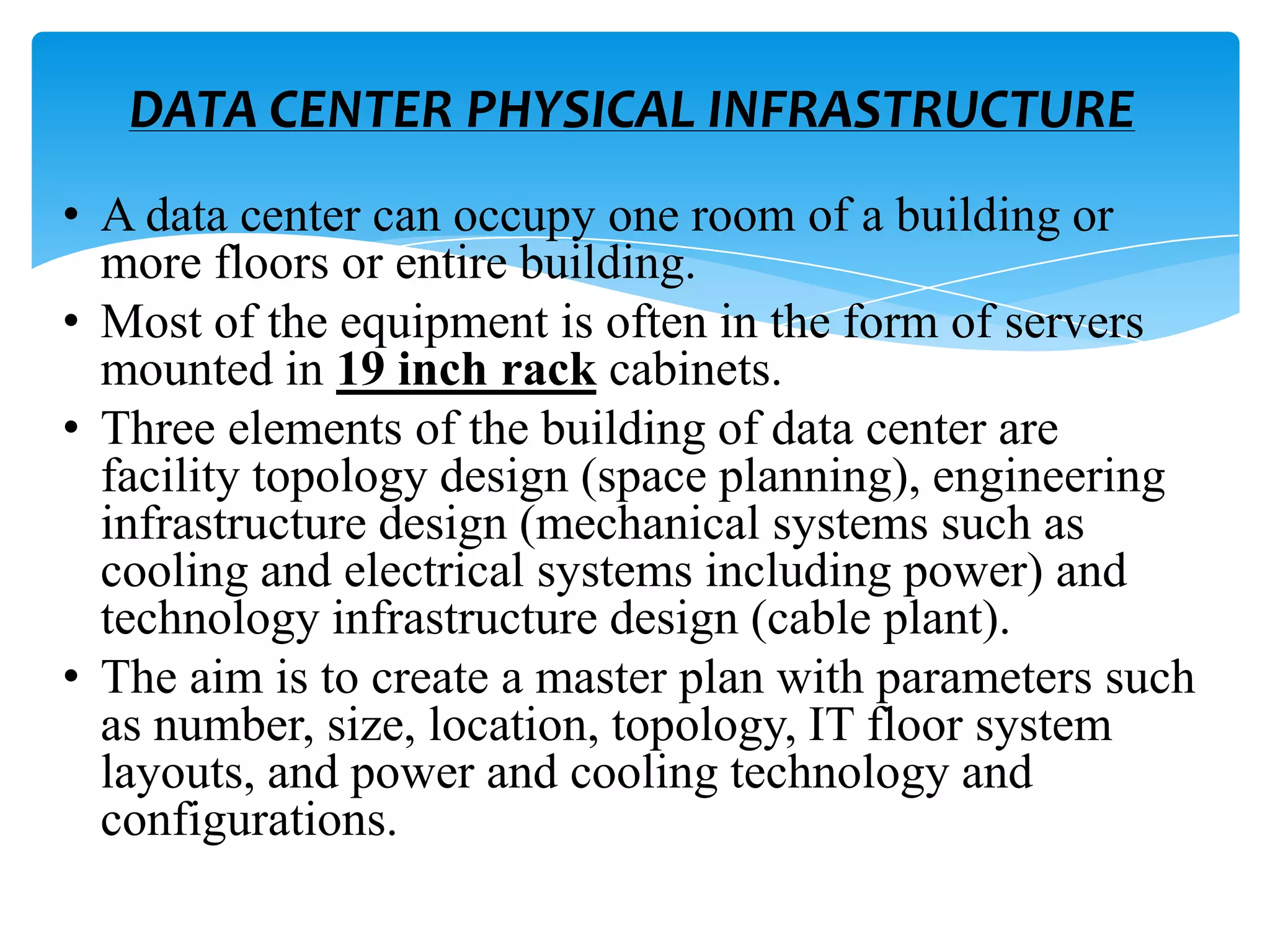 POWER POINT PRESENTATION ON DATA CENTER | PPTX