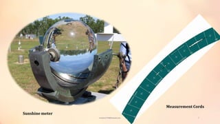 Sunshine meter
Measurement Cords
viveksu1194@hotmail.com 7
 