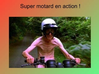 Super motard en action !  
