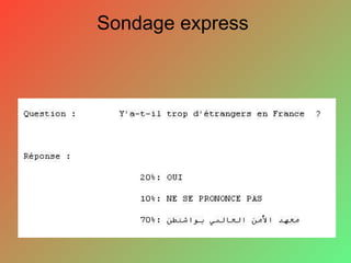 Sondage express 