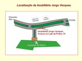 Localização da Imobiliária Jorge Vasques 