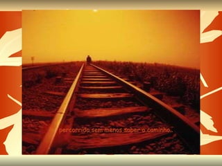 percorrida sem menos saber o caminho ..    