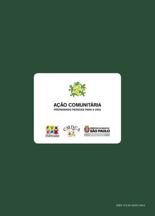 Livro "Viver Comunidade! Lazer e Fortalecimento Comunitário"