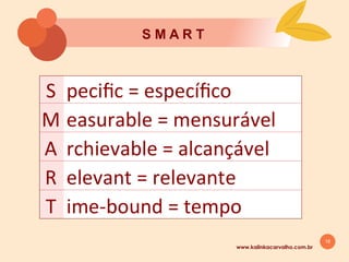 18
S M A R T
www.kalinkacarvalho.com.br
 