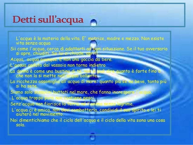 Vivere Il Territorio Acqua 2 A