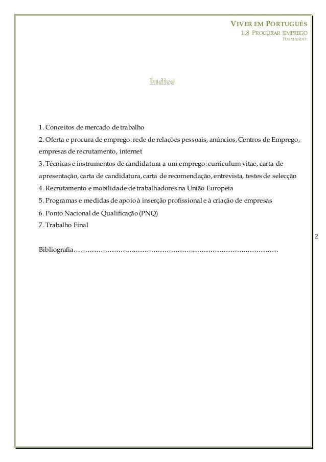 Viver em português guião de trabalho