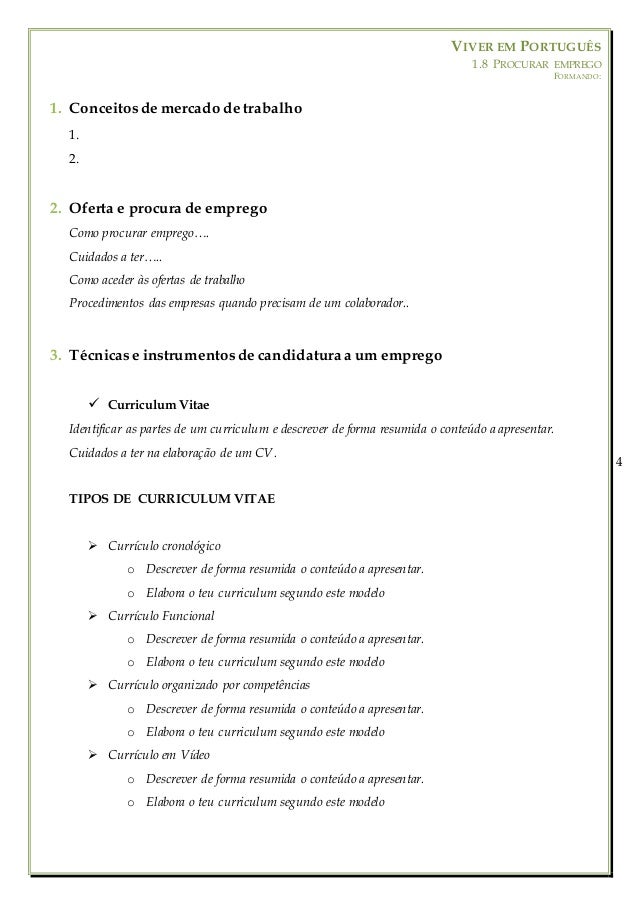 Viver em português guião de trabalho