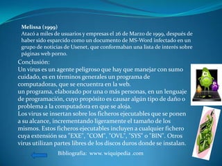 Vivian virus informaticos | PPT