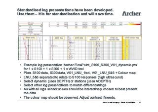 Archer Well Company - Vivid field engineers guide course notes | PDF