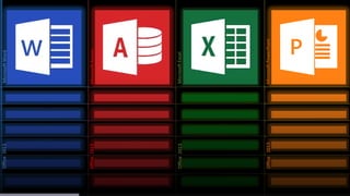 MicrosoftPowerPoint
MicrosoftExcel
MicrosoftAccess
MicrosoftWord
Office2013
Office2013
Office2013
Office2013
 