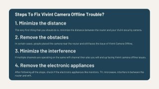 Vivint Camera Offline 1-8009837116 Vivint Doorbell Camera Offline Instant Fix