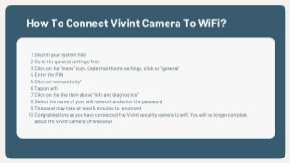 Vivint Camera Offline 1-8009837116 Vivint Doorbell Camera Offline Instant Fix