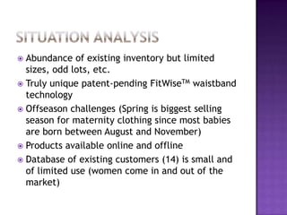 Vivique Apparel Marketing Plan