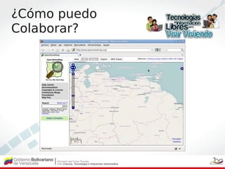 ¿Cómo puedo
Colaborar?
 