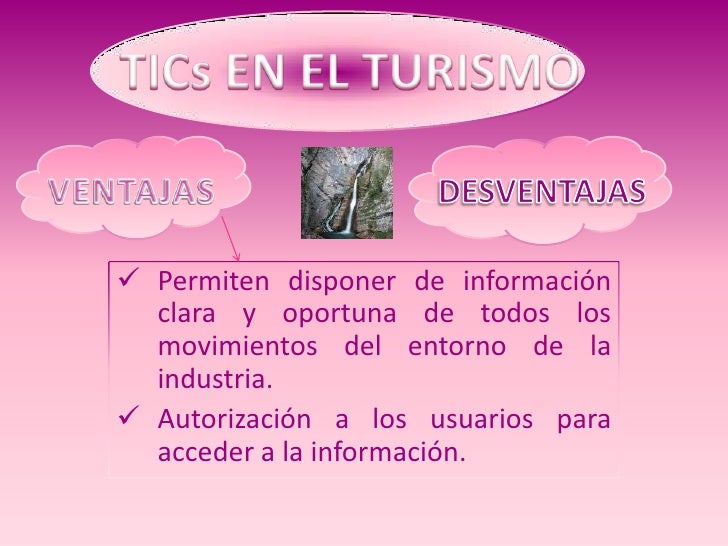 Ventajas y desventajas de las TIC en el turismo