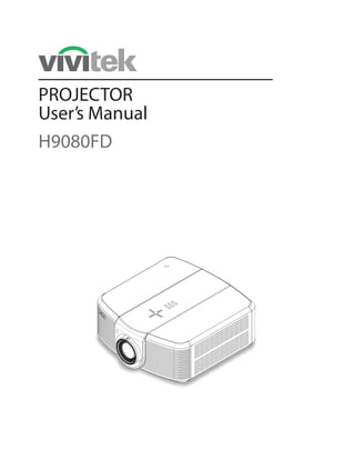 PROJECTOR
User’s Manual
H9080FD
 