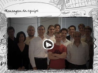 Mensagem da equipe via Skype 