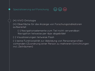 VIVO Use Case Dresden #VIVODE15 9.9.2015