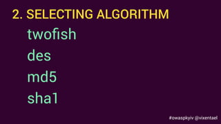 Anastasia Vixentael - Don't Waste Time on Learning Cryptography: Better Use It Properly