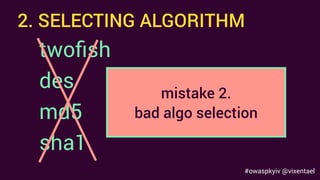 Anastasia Vixentael - Don't Waste Time on Learning Cryptography: Better Use It Properly