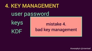 Anastasia Vixentael - Don't Waste Time on Learning Cryptography: Better Use It Properly