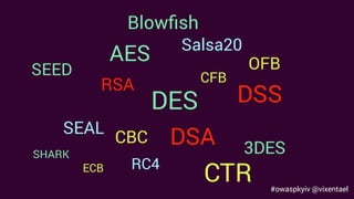 Anastasia Vixentael - Don't Waste Time on Learning Cryptography: Better Use It Properly