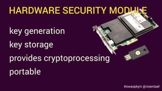 Anastasia Vixentael - Don't Waste Time on Learning Cryptography: Better Use It Properly