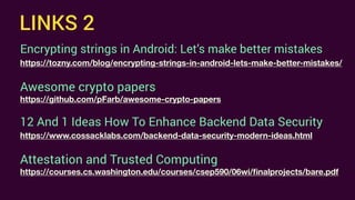 Anastasia Vixentael - Don't Waste Time on Learning Cryptography: Better Use It Properly
