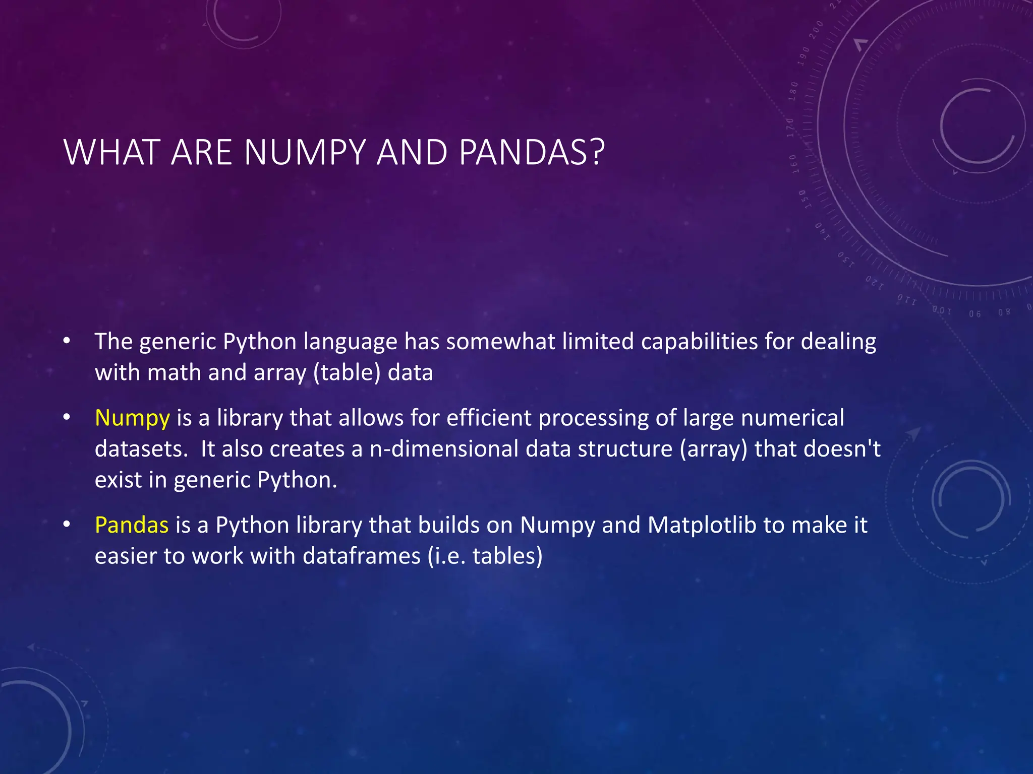 Data visualisation in python tool - a brief | PPT